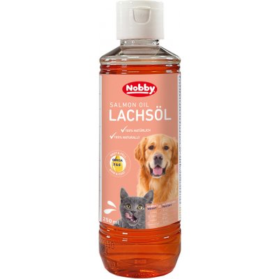 Nobby 100% lososový olej 250 ml – Zbozi.Blesk.cz