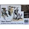 Sběratelský model Master Box Man DownUS Modern Army Middle EastMB35170 1:35