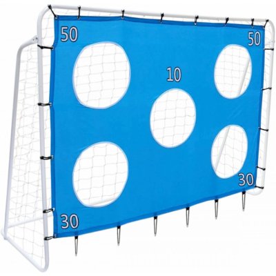 TZB Fotbalová branka s terčem 213x152 cm – Zboží Mobilmania