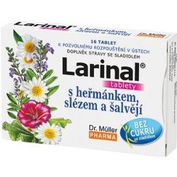 Dr.Müller Anginal s heřmánkem+slézem 16 tablet