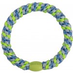KKNEKKI Gumička do vlasů Kknekki Mix Blue Neon Green, zelená barva, textil – Sleviste.cz