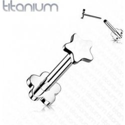 Šperky4U Push In piercing do brady ucha titan TIT1173-1208