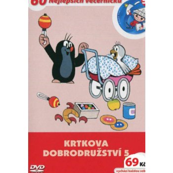 Krtkova dobrodružství 5 DVD