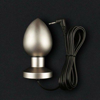 Dungeon Lab EGG Metal Electric Anal Plug, bipolární elektroda pro elektrosex – Zboží Dáma