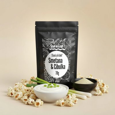SnackAir Slaná příchuť zakysaná smetana a cibule 70 g – Hledejceny.cz