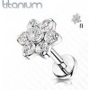 Piercing Šperky4U piercing do brady ucha titan TIT1137-1206