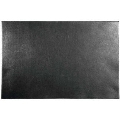 Kožená podložka na stůl 650 x 450 mm grafitová – Sleviste.cz