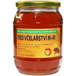 Včelařství M+M med střednětmavý 900 g – Zboží Dáma