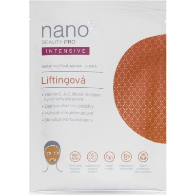 Liftingová nanovlákenná maska nanoBeauty INTENSIVE – Zboží Dáma