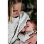 Moniel kojící mikina krátká Basic Light Beige – Zboží Dáma
