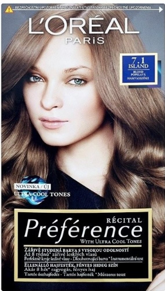 L'Oréal Préferénce 7.1 Island Blond popelavá | Srovnanicen.cz