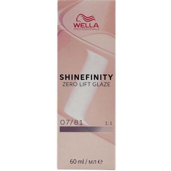 Wella Shinefinity Zero Lift Glaze 07/81 Cool Smoky Opal 60 ml