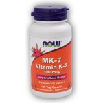 NOW Foods Vitamin K2 jako MK-7 100 μg 120 rostlinných kapslí – Hledejceny.cz