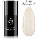 NANI gel lak Amazing Line Ivory Shimmer 5 ml – Sleviste.cz