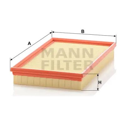 MANN FILTER Vzduchový filtr C 31 121 – Hledejceny.cz