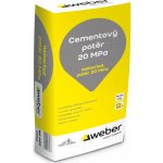 Weberbat 20 MPa Potěr cementový 25 kg – HobbyKompas.cz