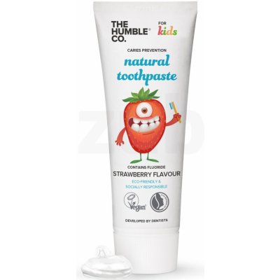 The Humble for Kids Strawberry dětská zubní pasta 75 ml