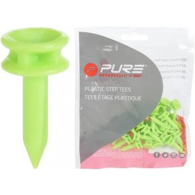 Pure2Improve STEP tees 24mm Green 35ks – Zboží Dáma