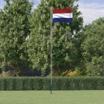 zahrada-XL Vlajka Nizozemska a stožár 6,23 m hliník – Sleviste.cz