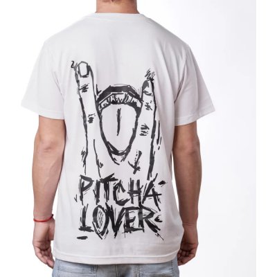 Pitcha triko Lover white – Zboží Mobilmania