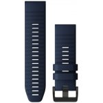 Garmin Řemínek pro Quatix6X - QuickFit 26, silikonový, tmavě modrý, černá přezka 010-12864-22 – Zboží Mobilmania