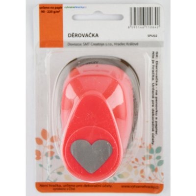 Děrovačka dekorační srdce SPU02 023 25 mm – Zboží Mobilmania