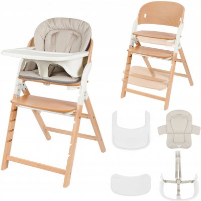 Lionelo 3v1 MEGAN White Wood – Zboží Dáma