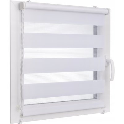 VOPPI ROLETA DEN A NOC 130x150 CM BÍLÁ – Zboží Mobilmania