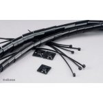 AKASA souprava na svazování kabelů černá AK-TK-01BK – Zboží Mobilmania