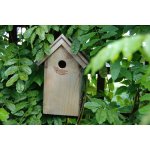 Esschert Design Dřevěná Budka "Best for Birds" antik Sýkora modřinka 28 cm – Hledejceny.cz