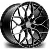 Alu kolo, lité kolo Riviera Rf108 10,5X22 5X108 ET15-45 black polished dark tint