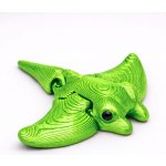 Svíčkománie3D Flexi 3D miniaturka chobotnice z 3D tiskárny Žluto zelená lesklá – Hledejceny.cz