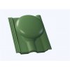 Střešní krytiny KMB Beta Taška odvětrávací komplet o 110 mm Elegant zelená