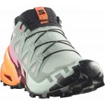 Salomon Speedcross 6 Gtx Icon W L45486900 black/green milieu/dragon fire – Zboží Dáma