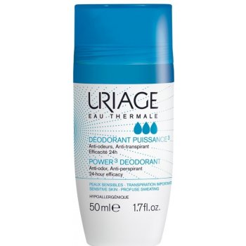 Uriage Deodorant puissance3 roll-on 50 ml