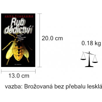 Rub dědictví - Detektivní román z dostihového prostředí - Francome John