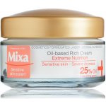 Mixa Extreme Nutrition Oil-Based Rich Cream bohatý výživný krém s pupalkovým olejem a hydratačními složkami 50 ml – Hledejceny.cz