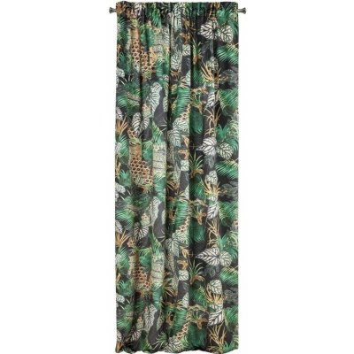 HOTOVÝ ZÁVĚS ARGOS NA PÁSCE 140X270 CM ČERNÁ – Hledejceny.cz