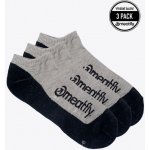 Meatfly ponožky Boot 3 Pack Grey – Zboží Dáma