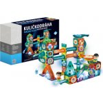 Alltoys Kuličkodráha magnetická se světlem 150 ks – Zboží Živě