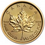 Royal Canadian Mint Maple Leaf zlatá mince 1/10 oz – Zbozi.Blesk.cz