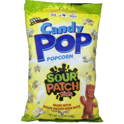 Snax Sational Brands, LLC CandyPOP Popcorn Sour Patch Kids 149 g – Zboží Dáma