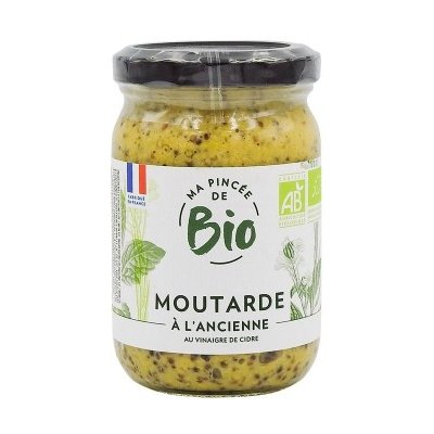 AGI ORGANICKÁ HOŘČICE MOUTARDE ANCIENNE BIO 200 g – Zboží Mobilmania