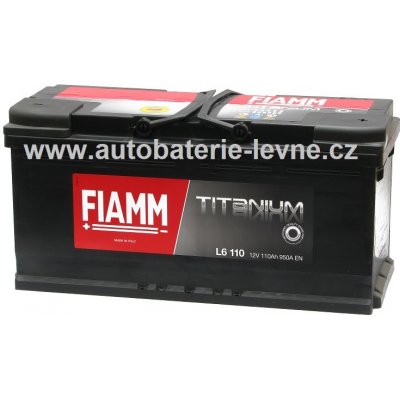 Fiamm Black Titanium 12V 110Ah 950A L6 110 – Zboží Mobilmania