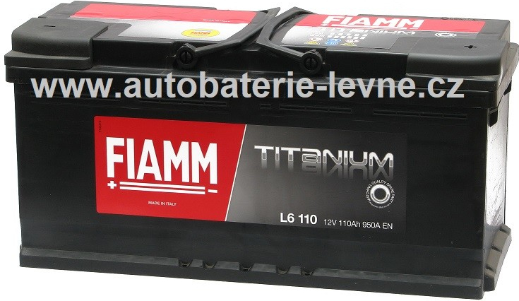 Fiamm Black Titanium 12V 110Ah 950A L6 110