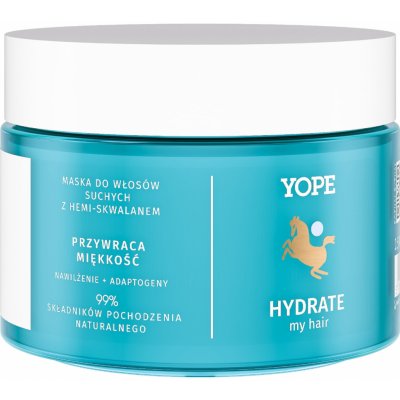 Yope Hydrate My Hair maska pro suché vlasy s hemi-squalanem 250 ml
