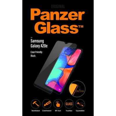 PanzerGlass Case Friendly pro Samsung Galaxy A10e a A20e, black 7196 – Zbozi.Blesk.cz