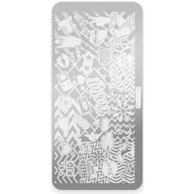 Starnails Razítkovací destička ZG L002 – Zboží Dáma