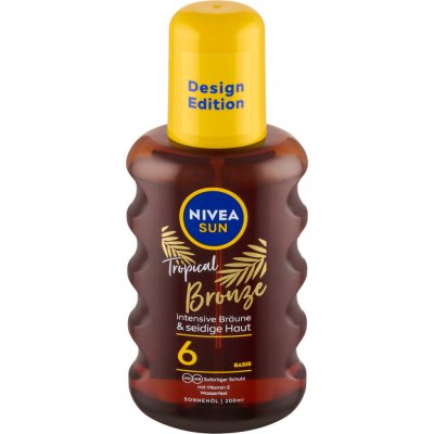 Nivea Carotine olej na opalování SPF6 200 ml – Zboží Dáma