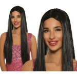 Dámská paruka černá dlouhá – Zboží Mobilmania